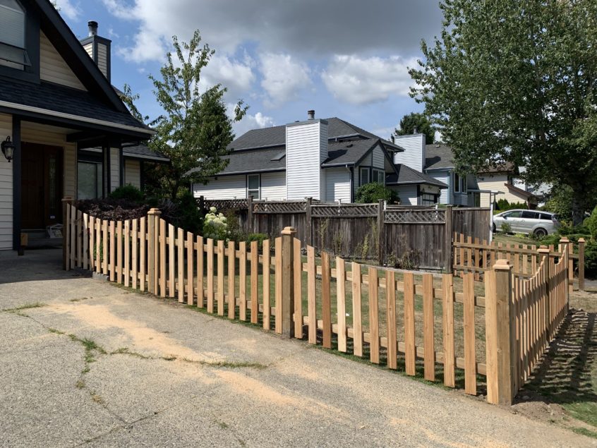 Cedar fencing tips